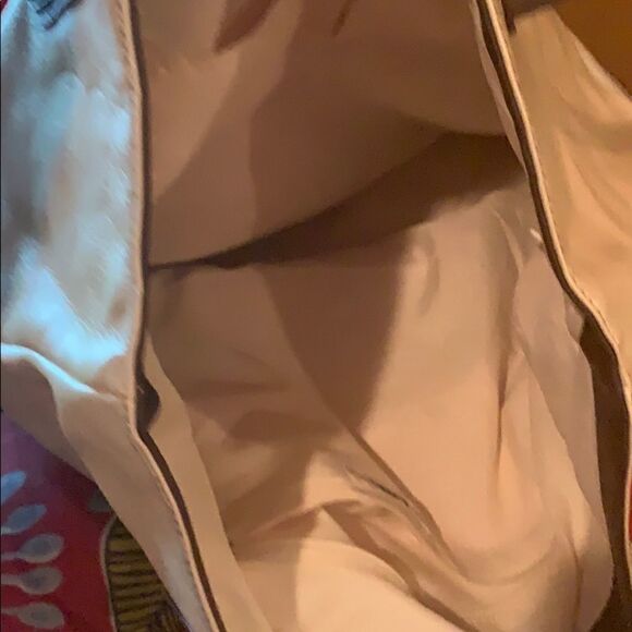 Bronze and gold tote bag - Picture 4 of 5